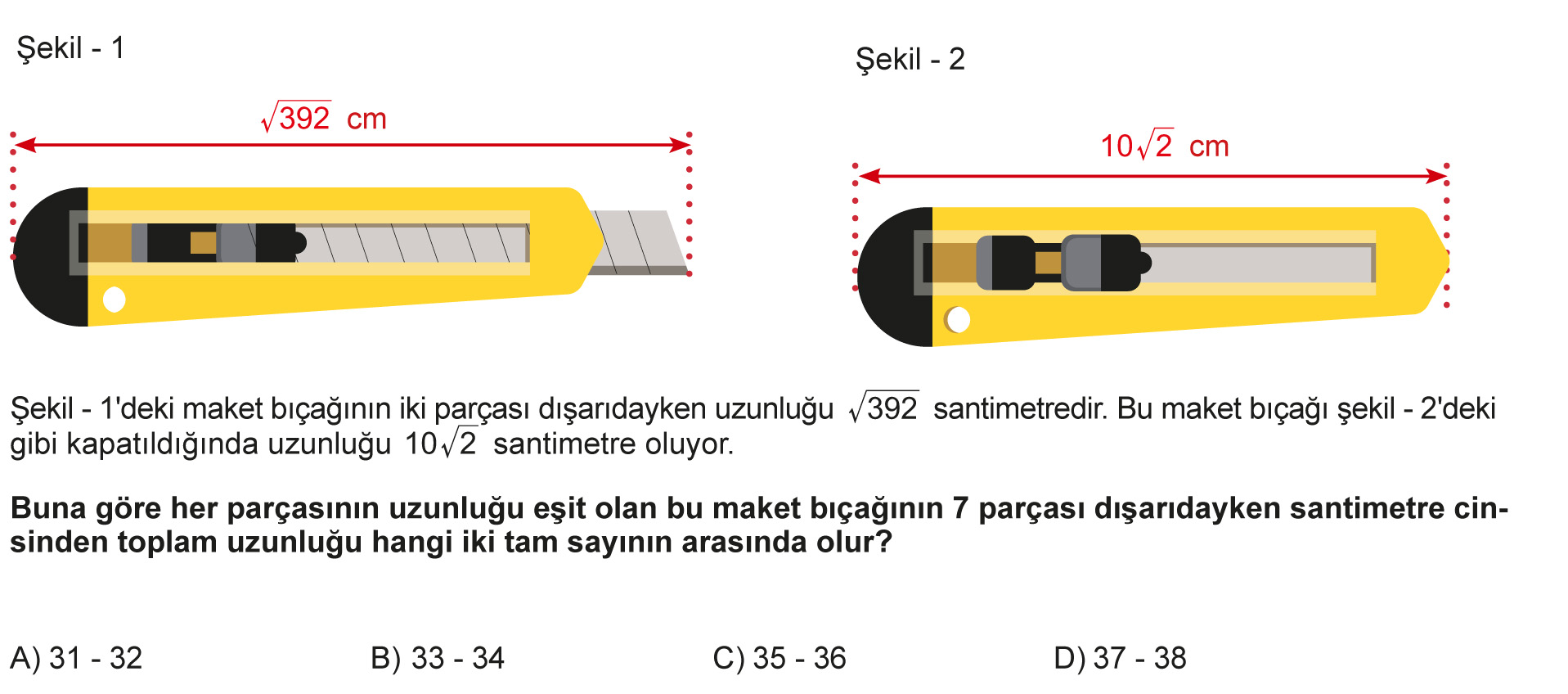 Soru 1 B