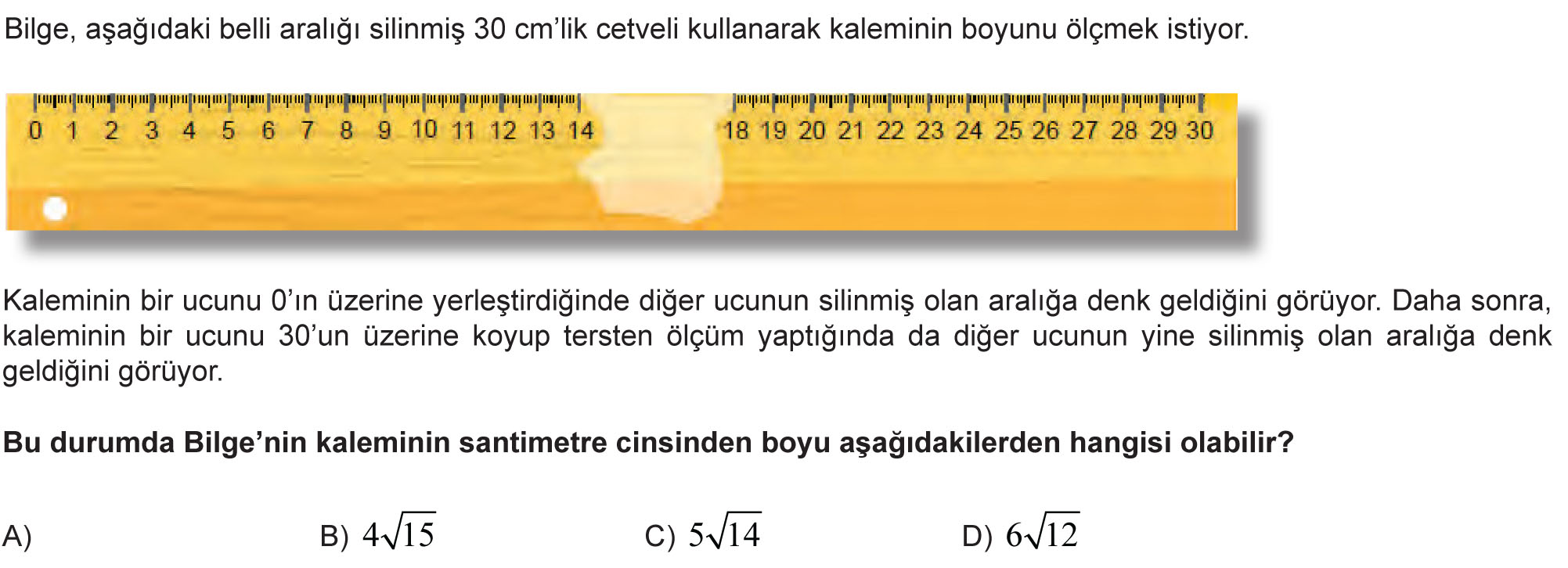 Soru 9 B